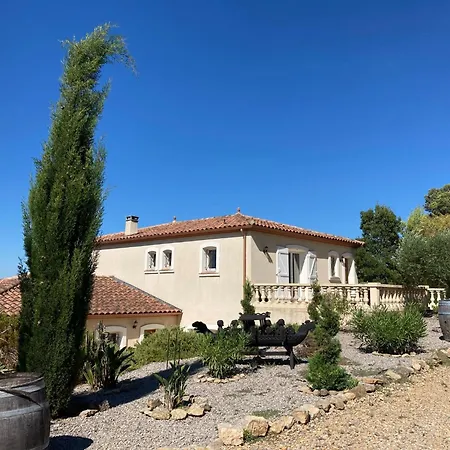 Villa In Montbrun With Pool & Vineyard Views, Cleaning Included *