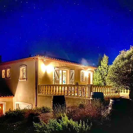 Villa In Montbrun With Pool & Vineyard Views, Cleaning Included * Montbrun-des-Corbières