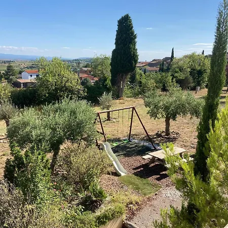 Villa In Montbrun With Pool & Vineyard Views, Cleaning Included 别墅 Montbrun-des-Corbières